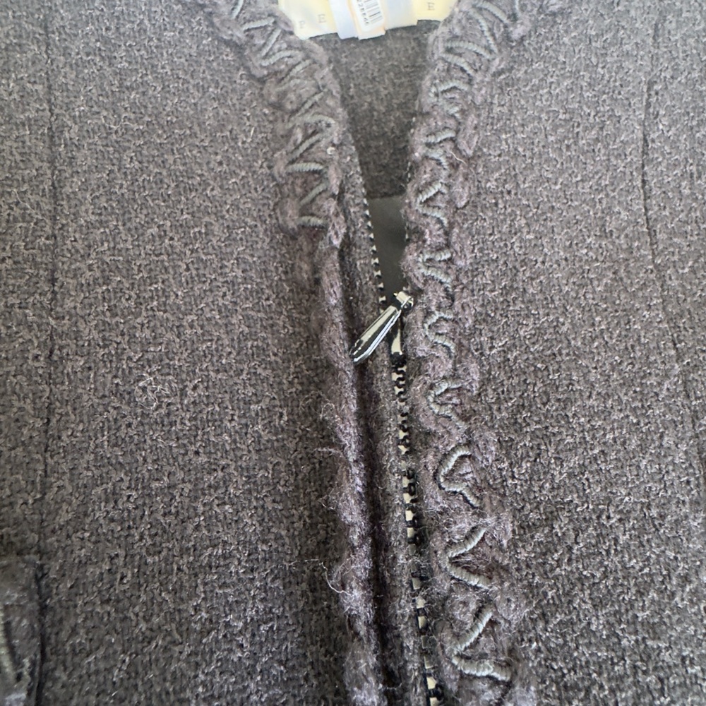 Black Textured Jacket - Picture 6 of 10
